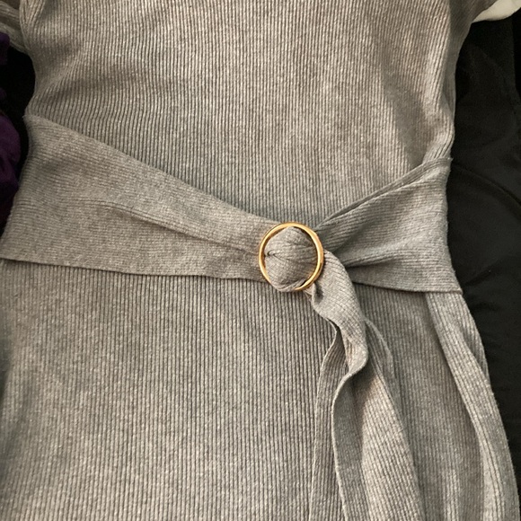 HOST PICK😀Gray Knit Sweater Dress - Picture 2 of 4